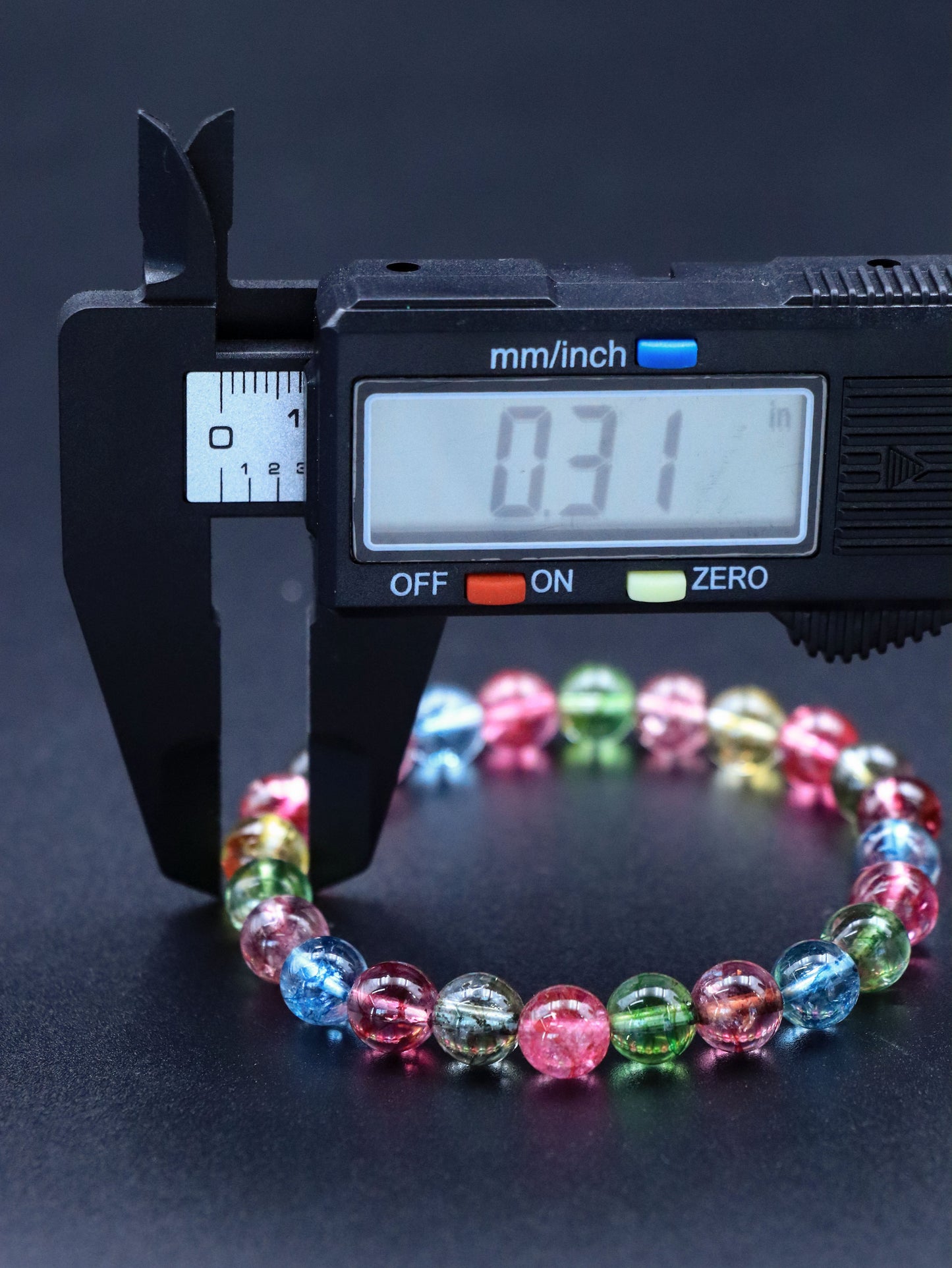 24-Bead Multigem Bracelet - A Colorful Flow of Energy XUANSHU