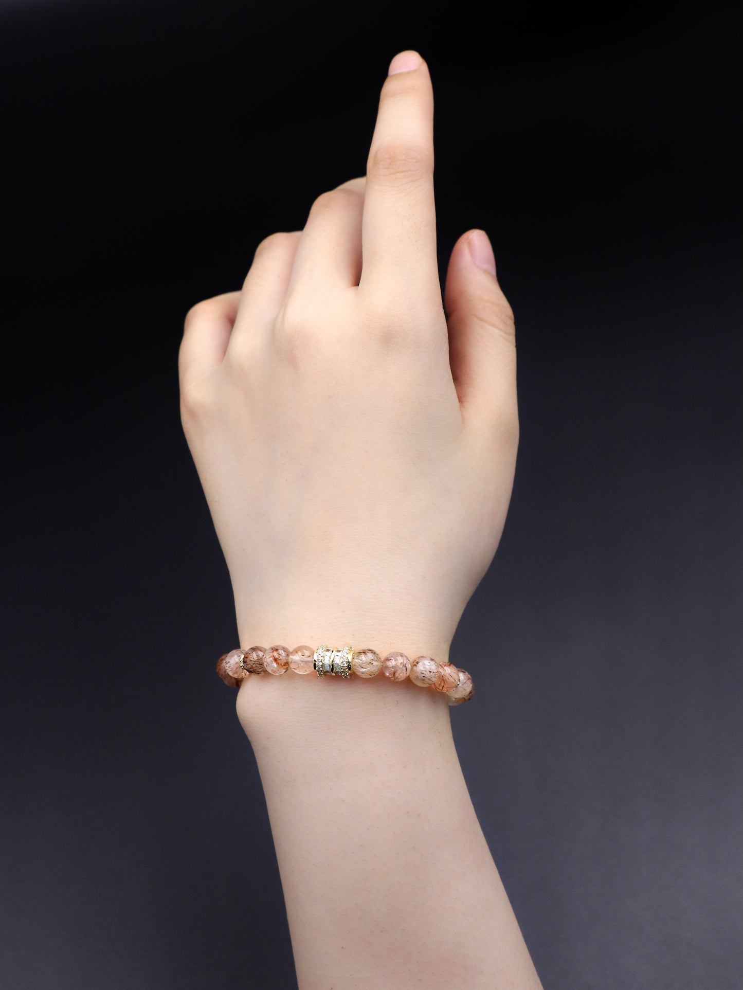 Natural Super Seven Crystal Bracelet – Boost Abundance & Intuition