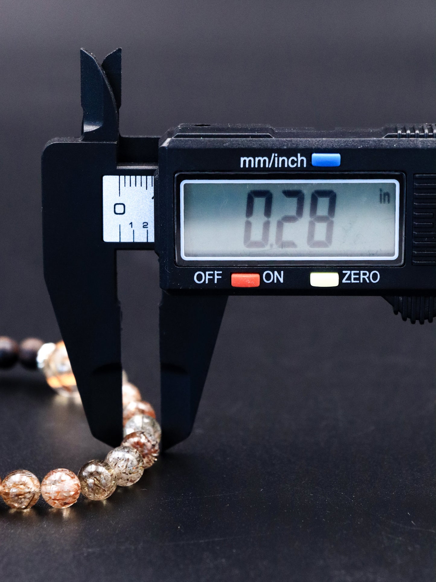 Black Super Seven & Agarwood Bracelet – Wisdom, Clarity & Spiritual Awakening XUANSHU
