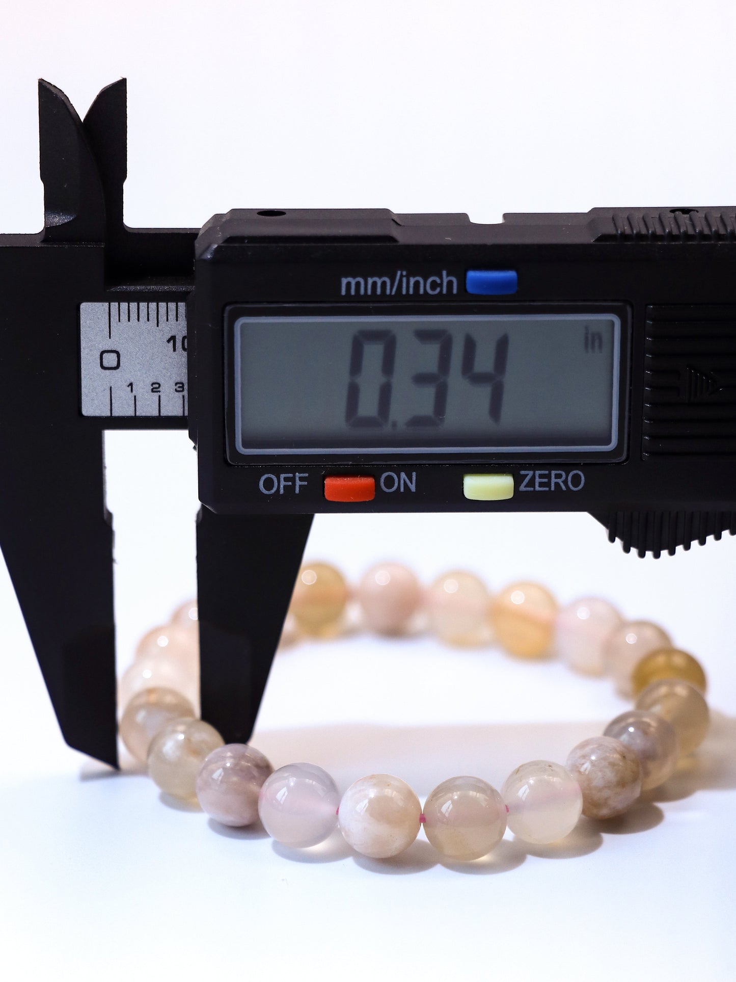 Cherry Blossom Agate Crystal Bracelet – Nurturing Calm & Inner Peace XUANSHU