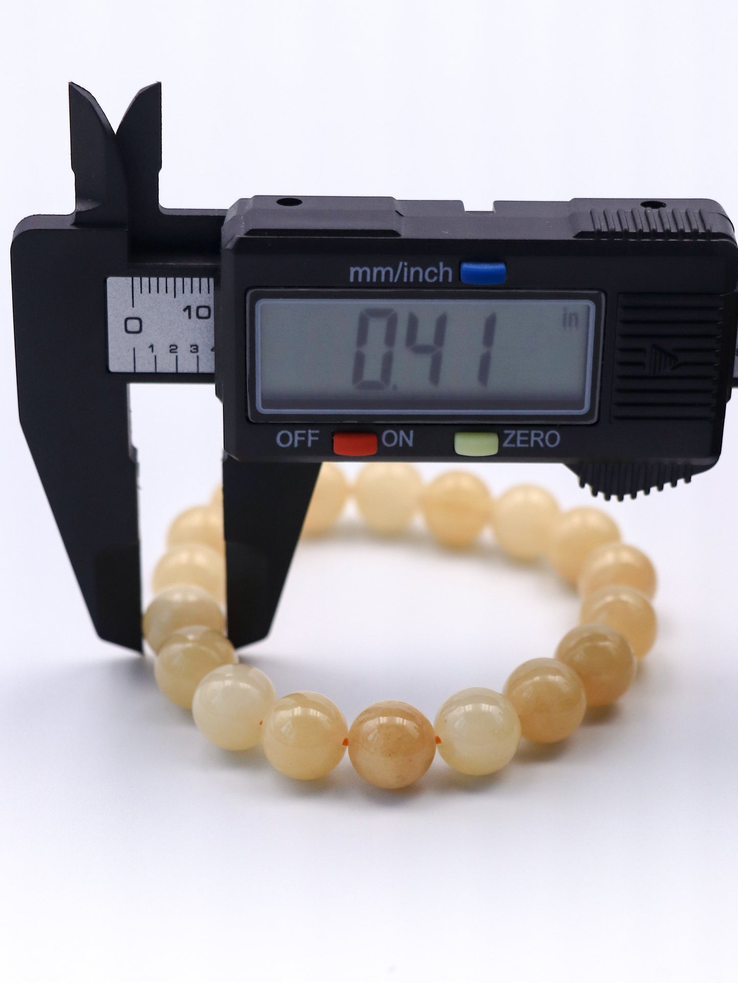 Natural Yellow Jade & Citrine Bracelet – Attract Wealth and Positive Energy
