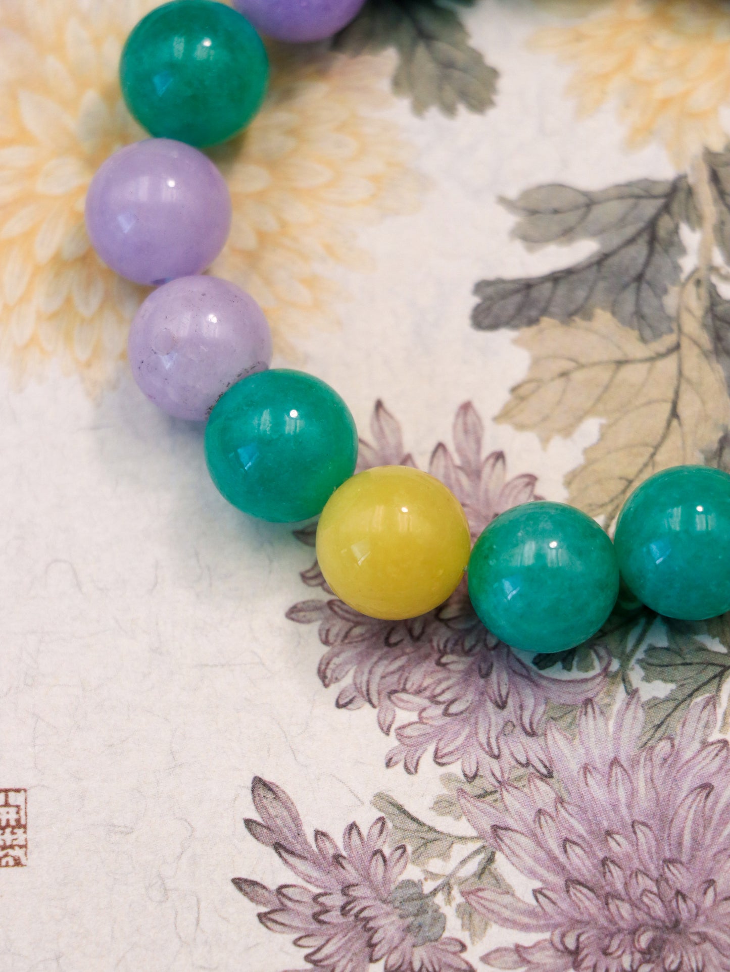 Tri-Color Talisman Bracelet - Beauty Meets Spiritual Power