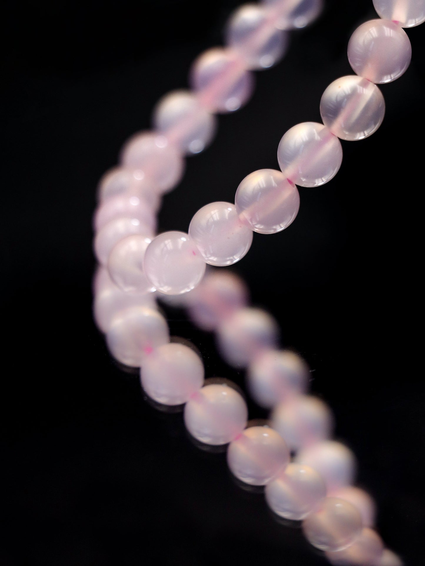 Pink Agate Healing Bracelet – Emotional Balance & Gentle Energy XUANSHU