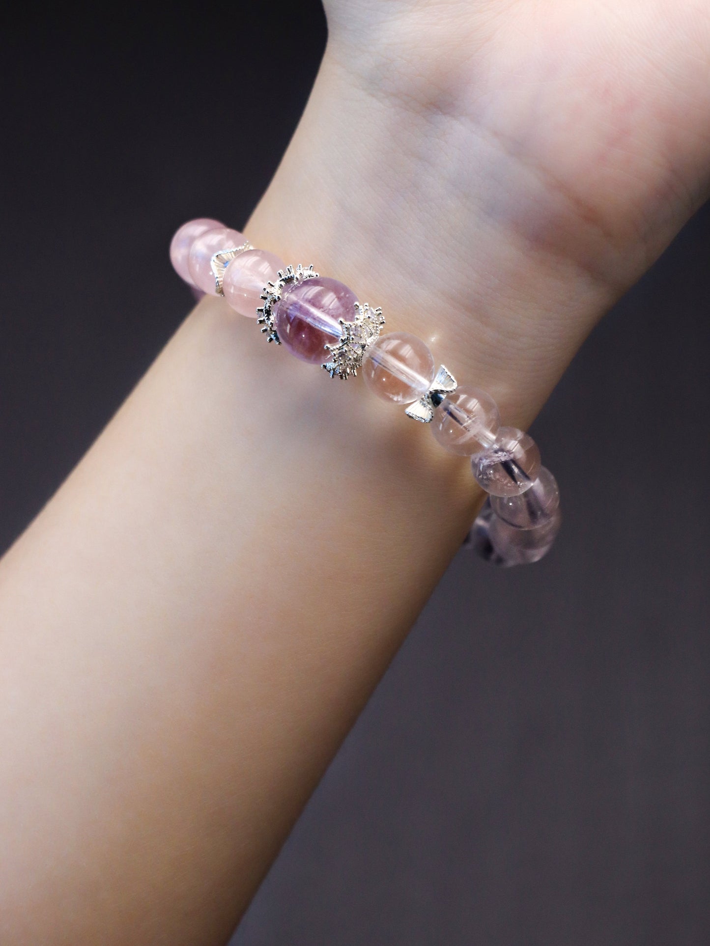 Natural Rose Quartz Bracelet – Heart Chakra Healing Choice XUANSHU