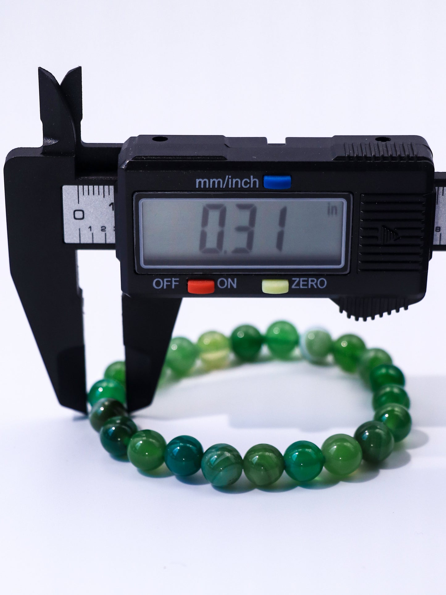Green Agate Bracelet – Calm Mind & Emotional Balance Crystal XUANSHU