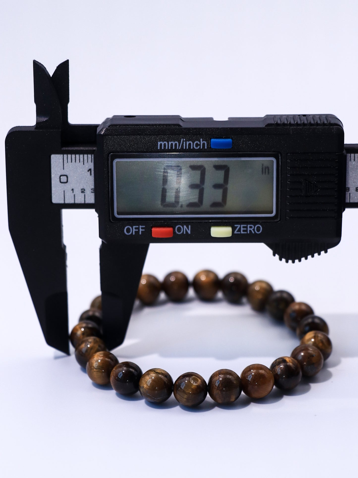 Natural Tiger Eye Stone Bracelet – Grounding & Courage Crystal Healing