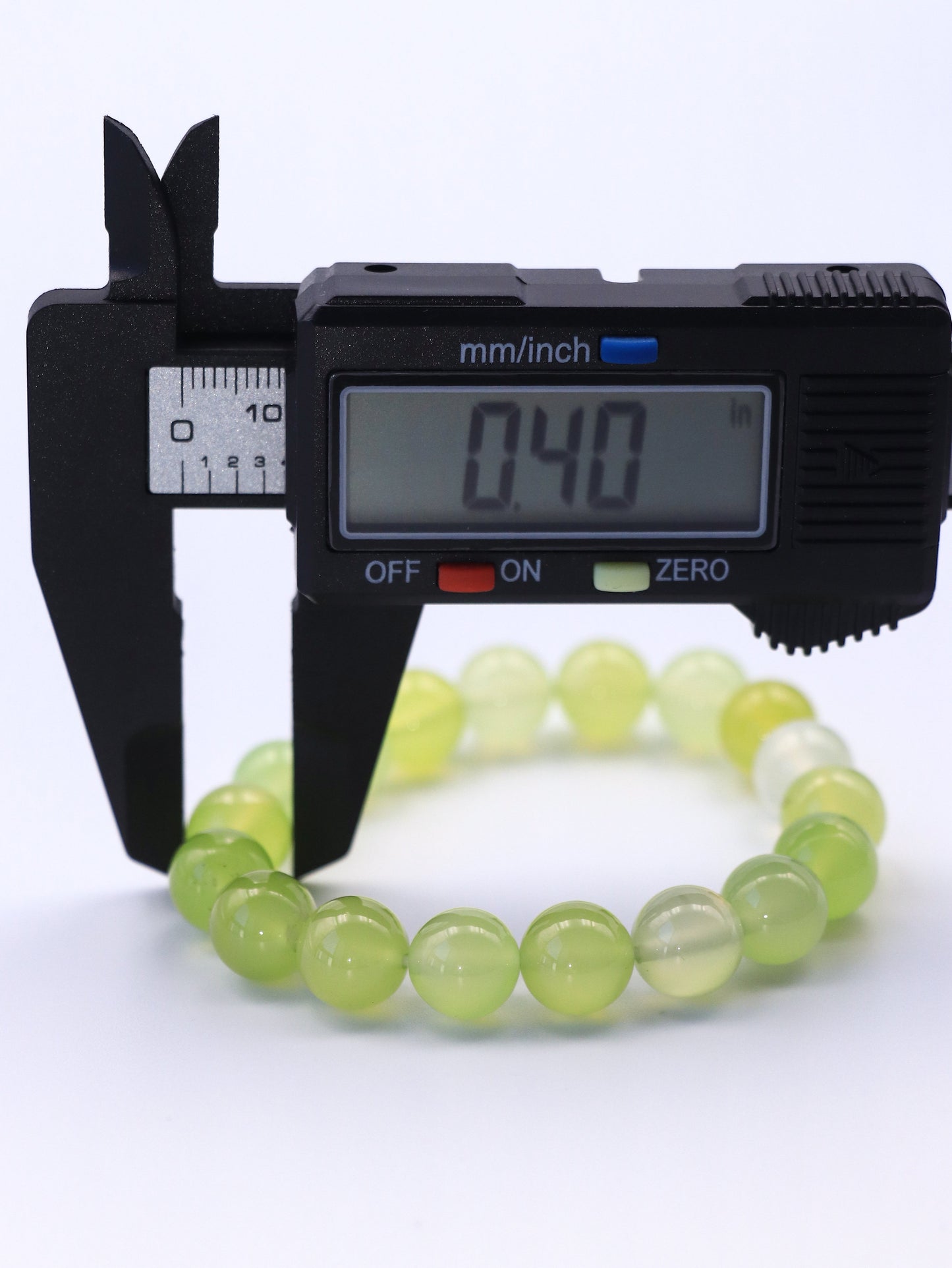 Prehnite Healing Crystal Bracelet – Enhance Emotional Clarity & Calmness XUANSHU