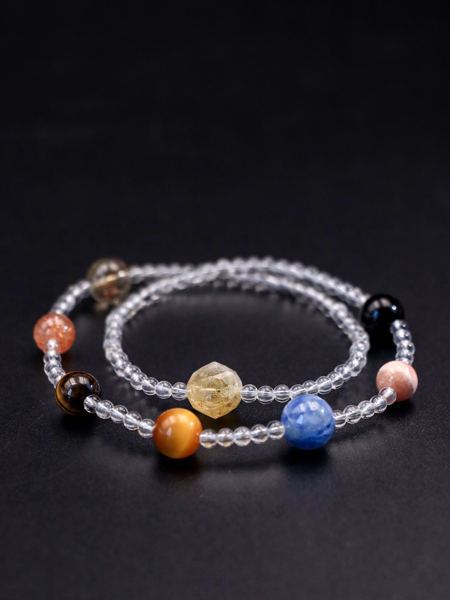 Mystic Multi-Stone Wrap Bracelet - Vibrations of Strength & Serenity
