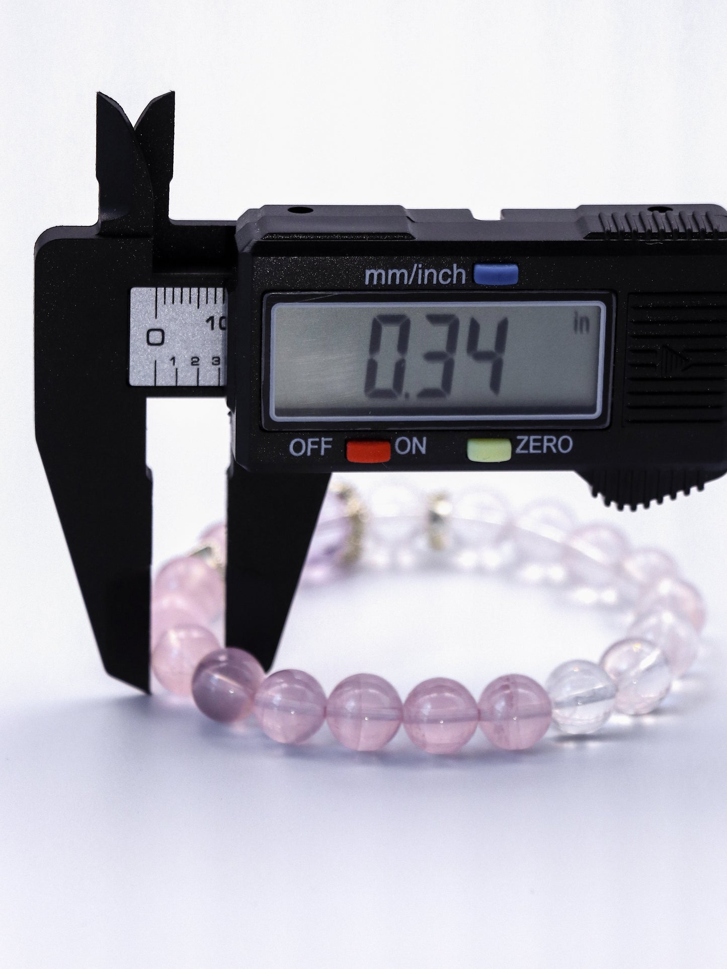 Natural Rose Quartz Bracelet – Heart Chakra Healing Choice XUANSHU