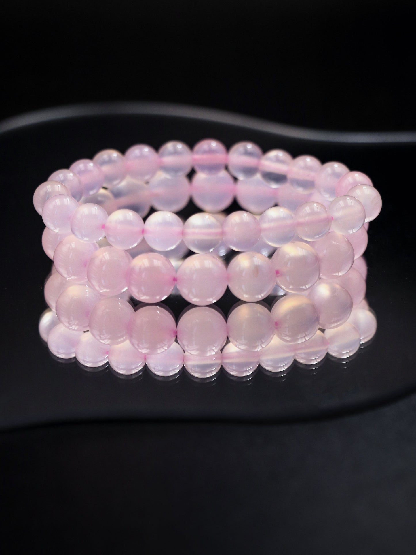 Pink Agate Healing Bracelet – Emotional Balance & Gentle Energy XUANSHU