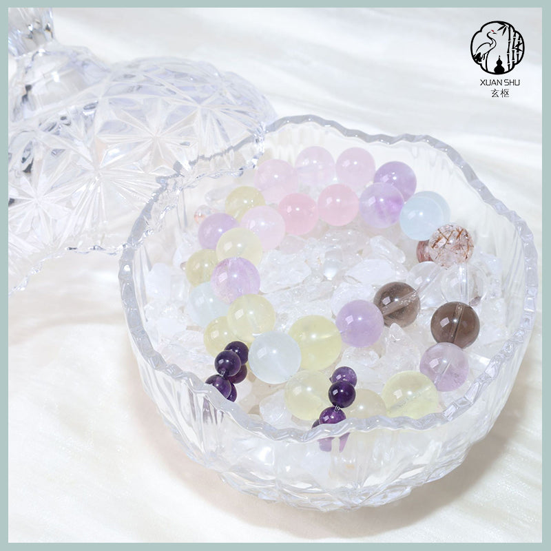Natural Rose Quartz & Citrine Multi-Gemstone Bracelet – Love, Wealth & Positive Energy