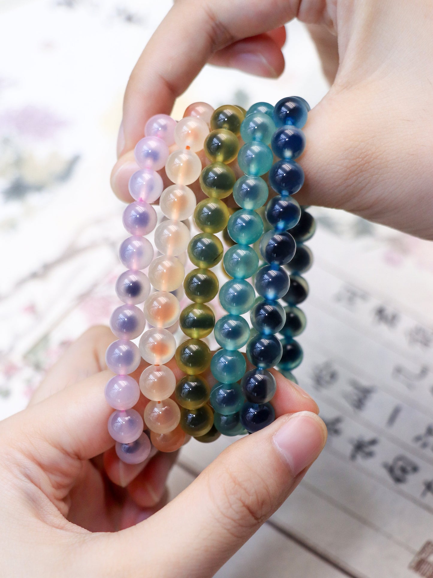 Sugary Agate Energy Bracelet - Attract Luck, Love & Harmony XUANSHU