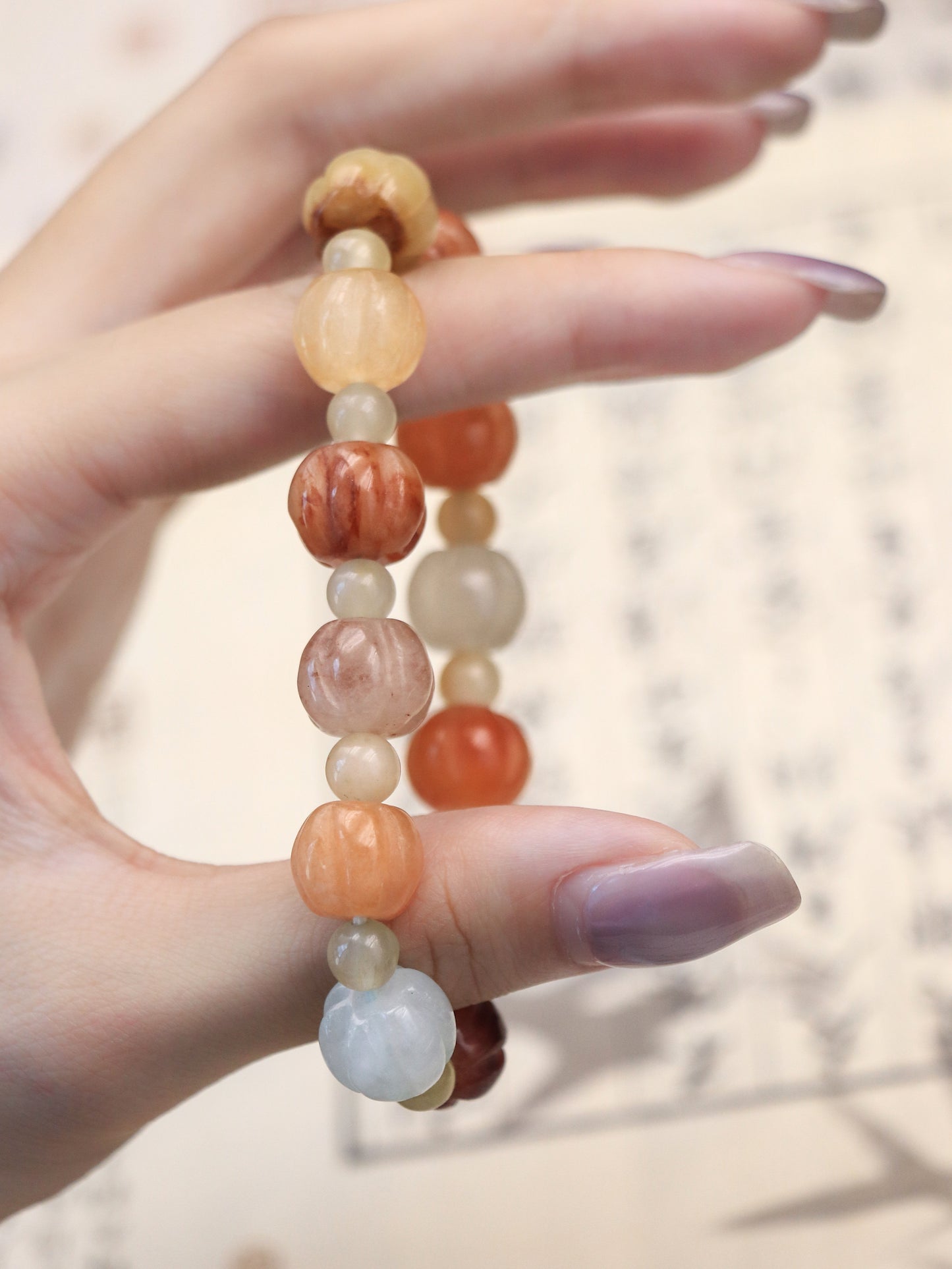 Golden Silk Jade Healing Bracelet – Emotional Balance