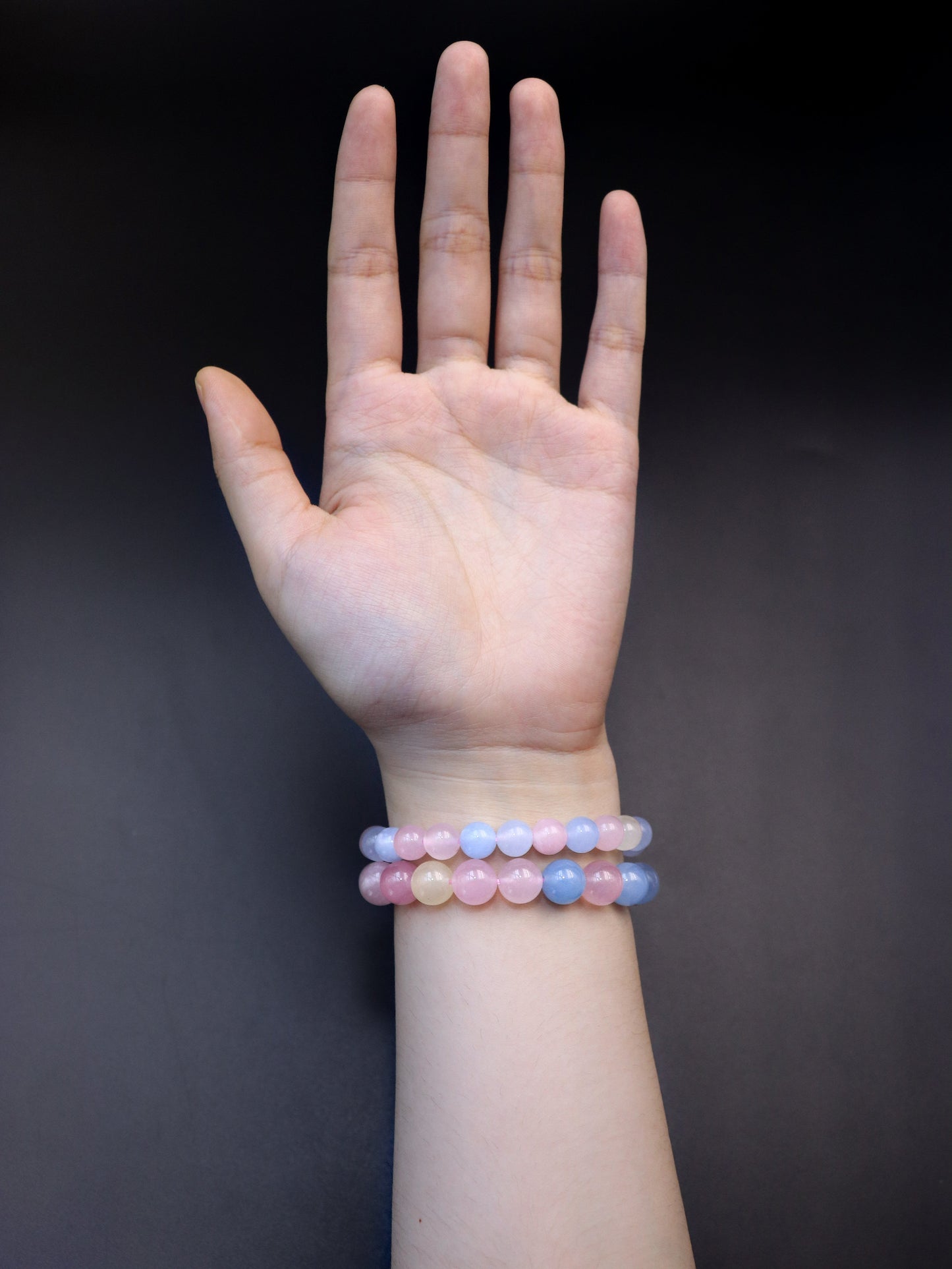 Natural Pastel Morganite Bracelet – A Symbol of Peace & Joy XUANSHU
