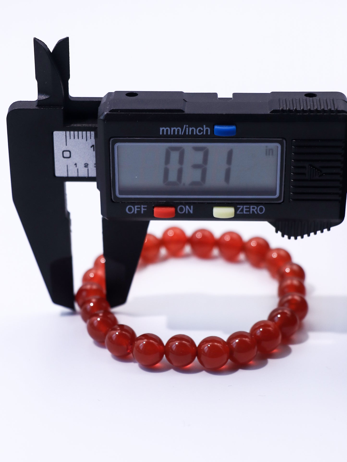Natural Red Agate Energy Bracelet - Boost Confidence & Courage
