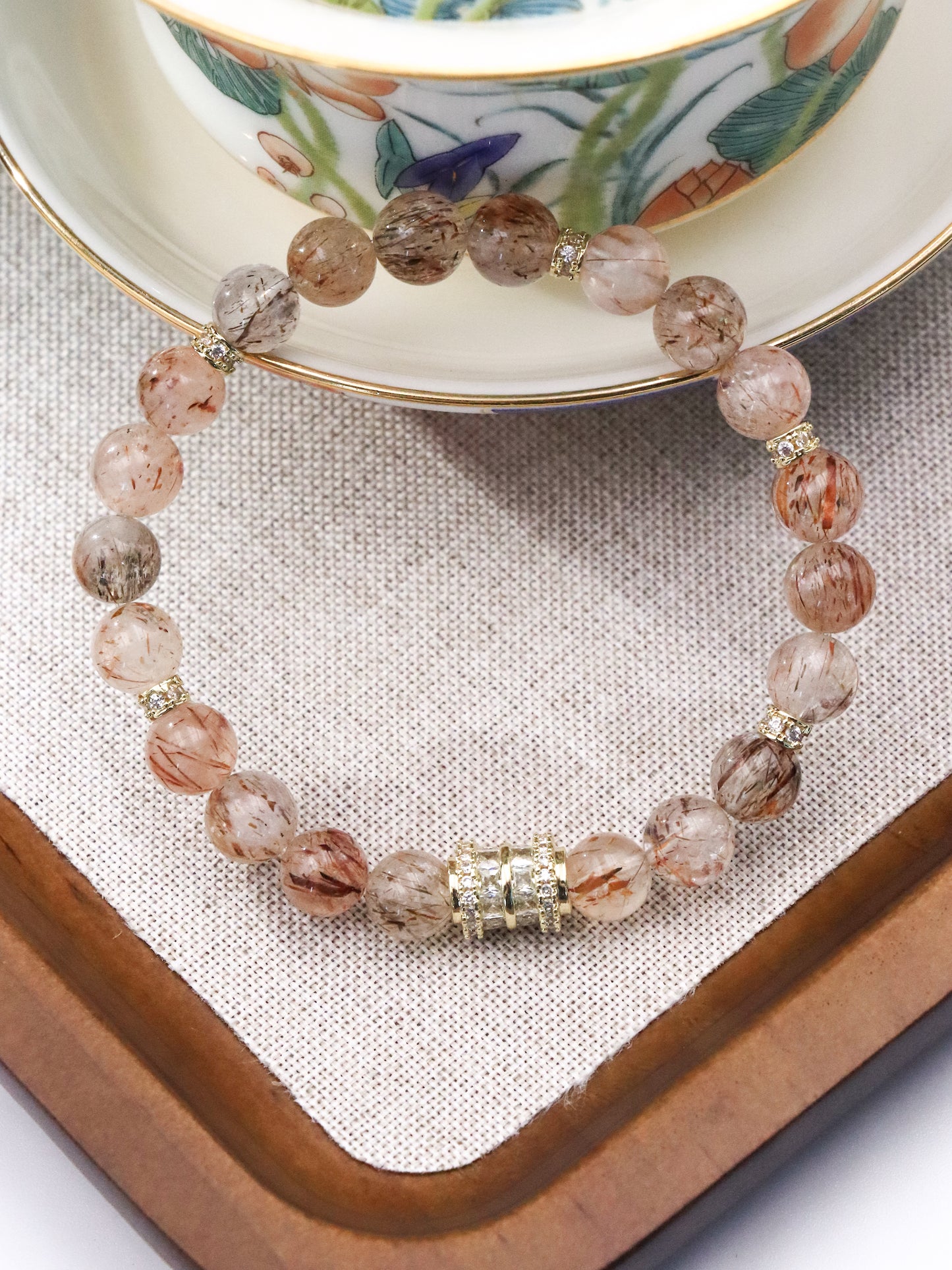 Natural Super Seven Crystal Bracelet – Boost Abundance & Intuition
