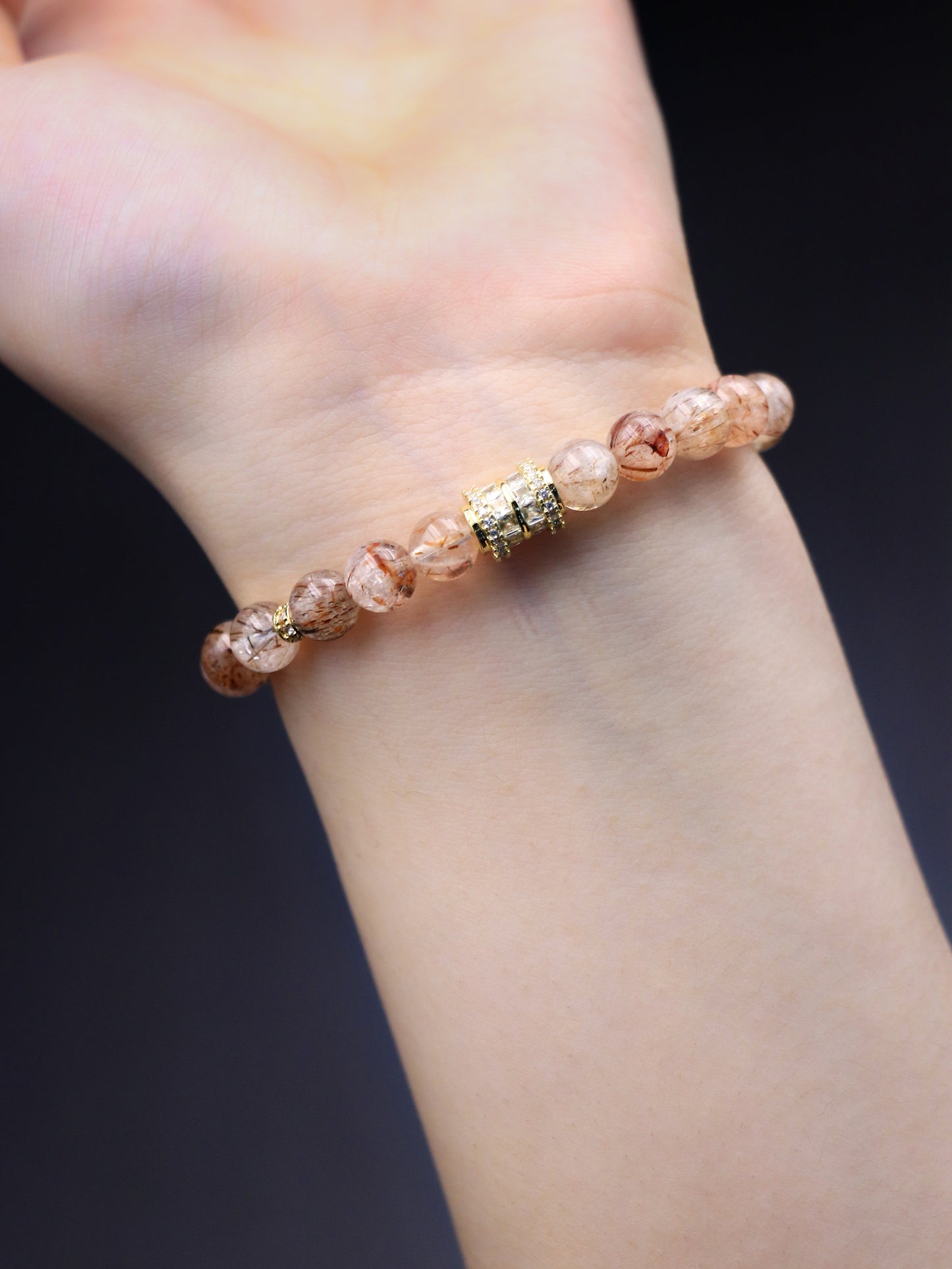 Natural Super Seven Crystal Bracelet – Boost Abundance & Intuition