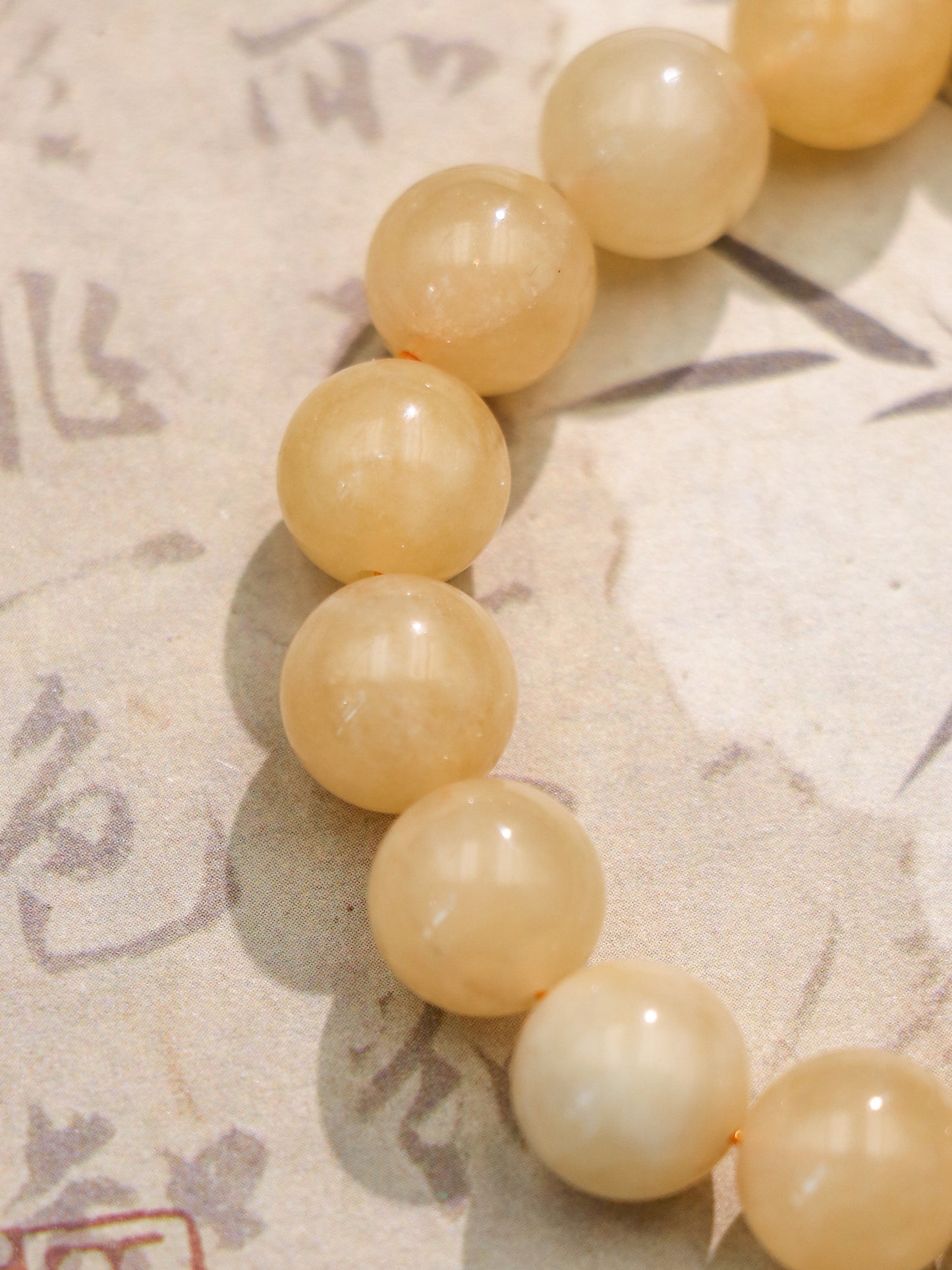 Natural Yellow Jade & Citrine Bracelet – Attract Wealth and Positive Energy