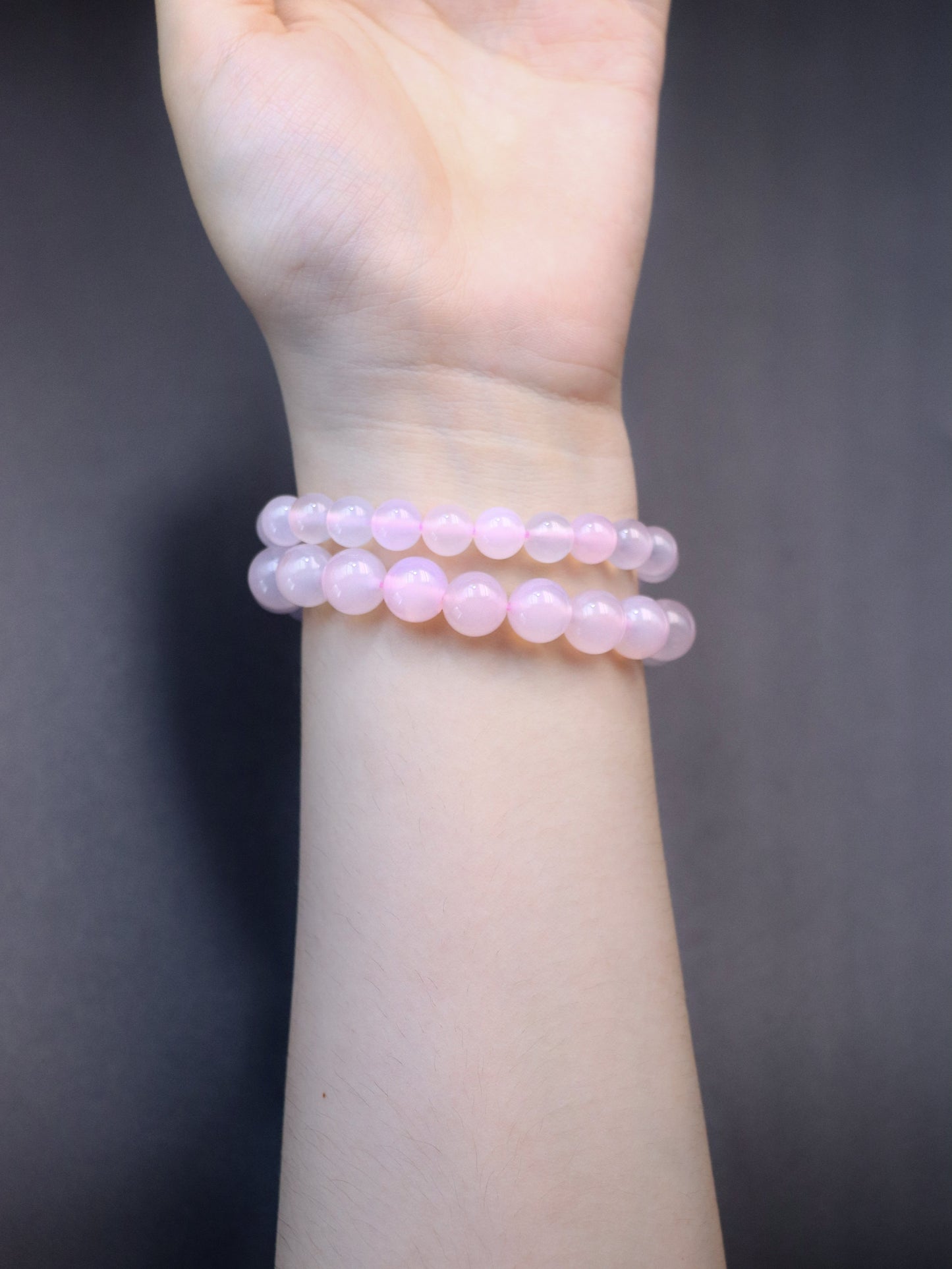 Pink Agate Healing Bracelet – Emotional Balance & Gentle Energy XUANSHU
