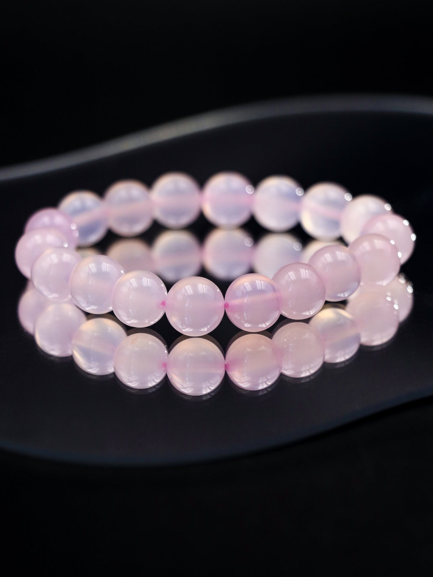 Pink Agate Healing Bracelet – Emotional Balance & Gentle Energy XUANSHU