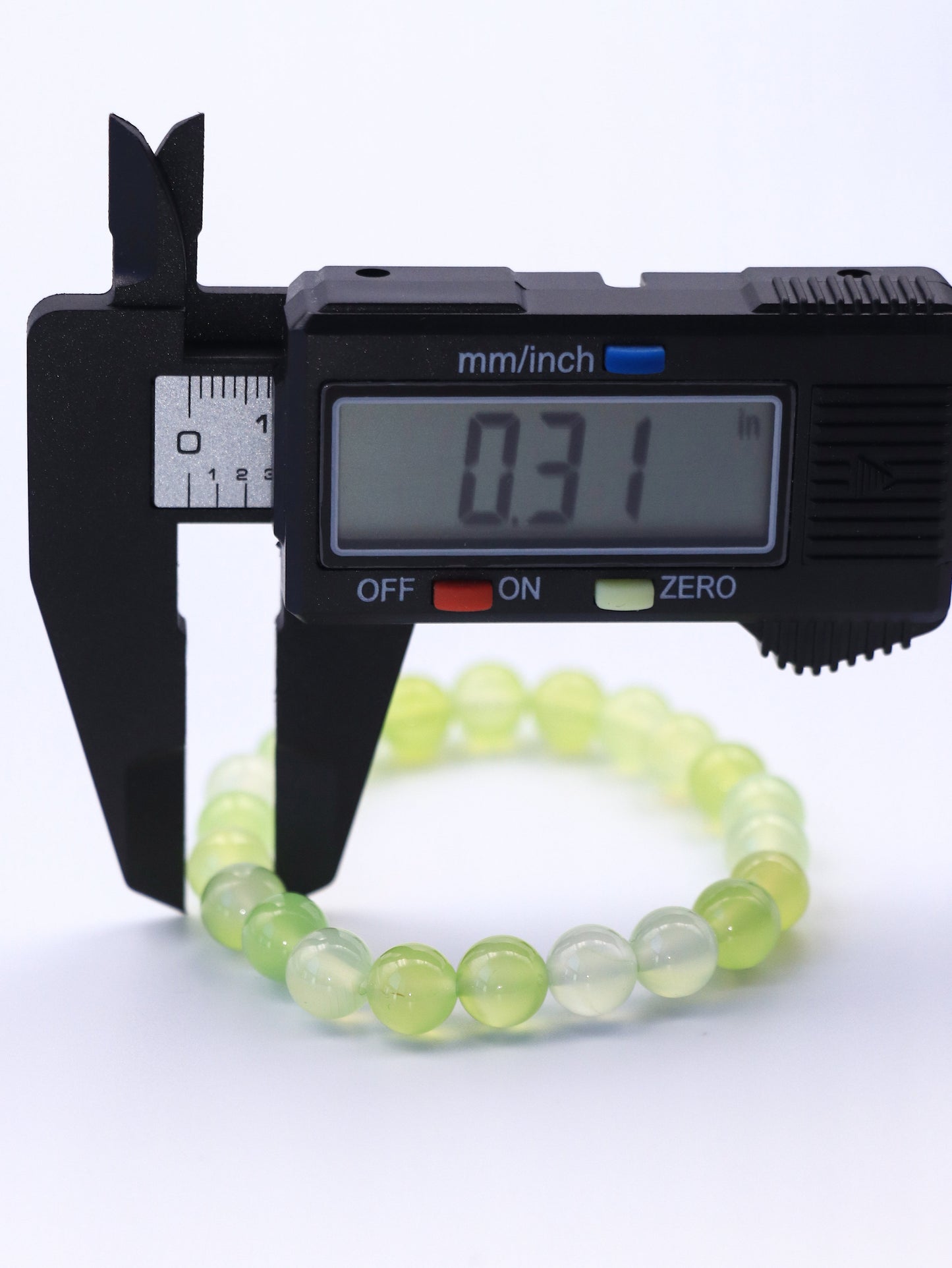 Prehnite Healing Crystal Bracelet – Enhance Emotional Clarity & Calmness XUANSHU