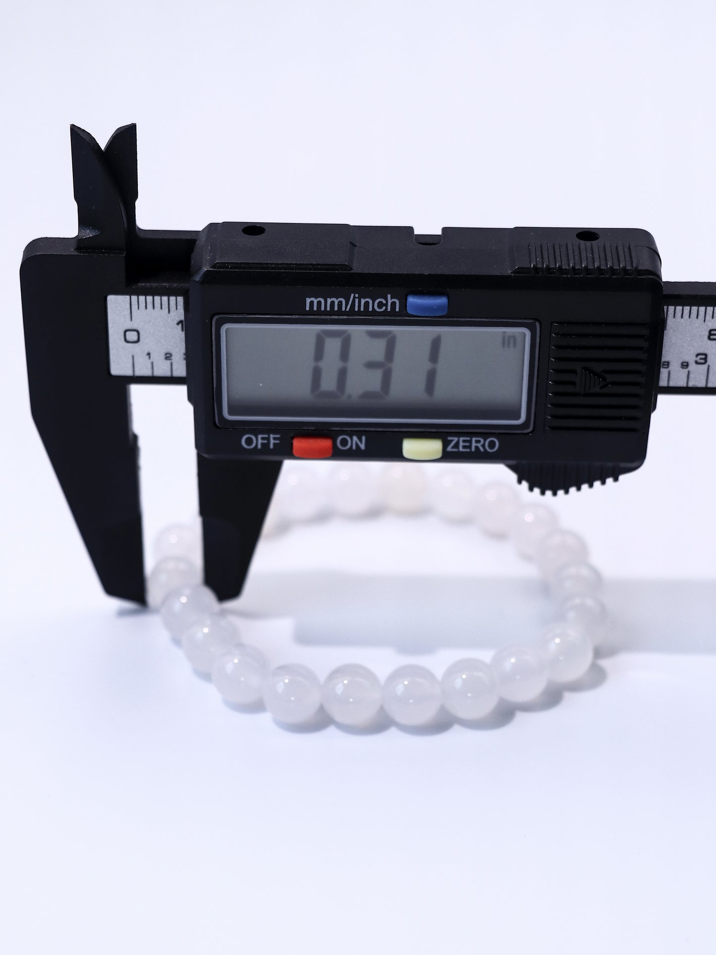 Natural White Agate – Emotional Balance & Spiritual Clarity Bracelet