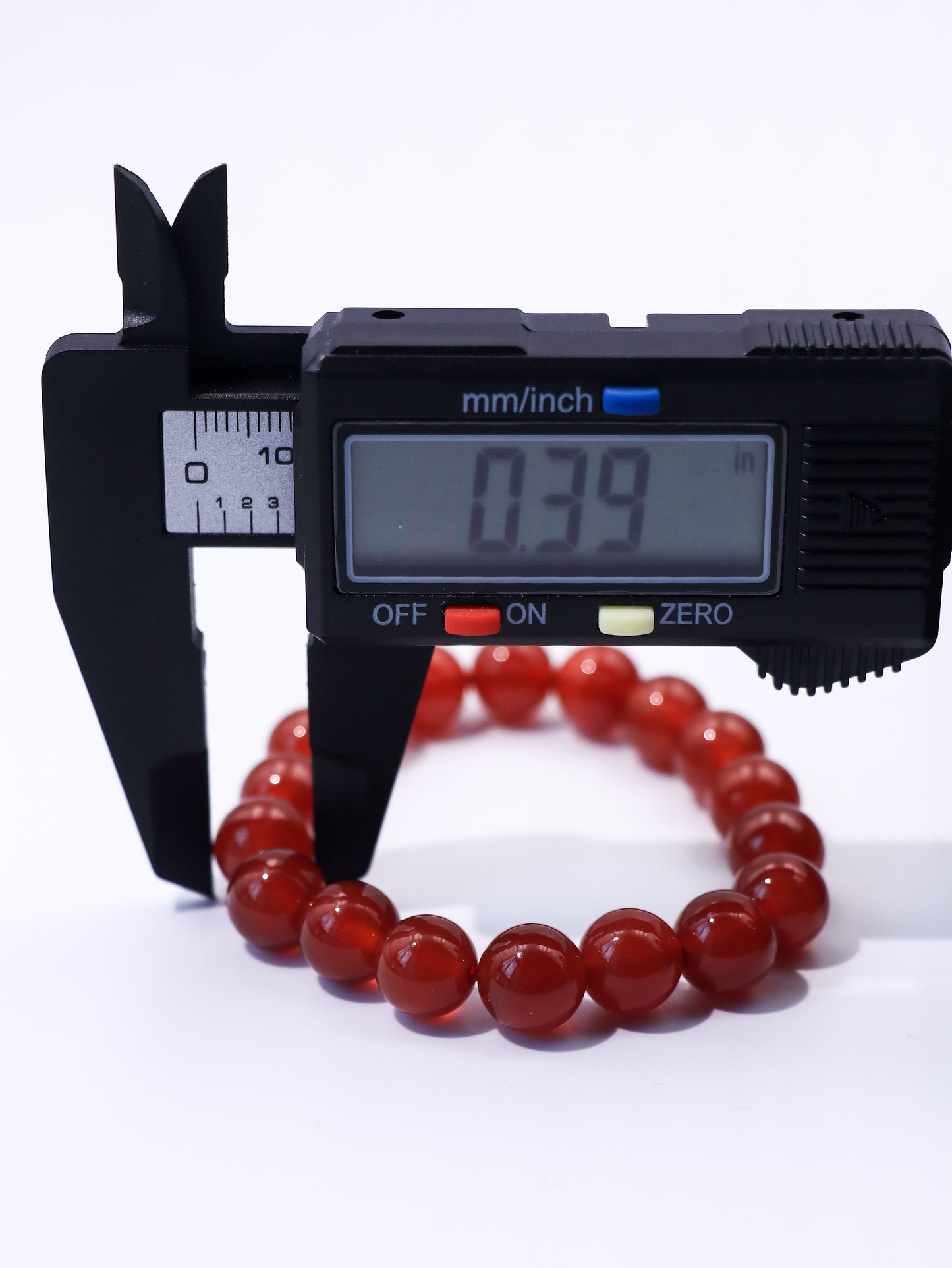Natural Red Agate Energy Bracelet - Boost Confidence & Courage
