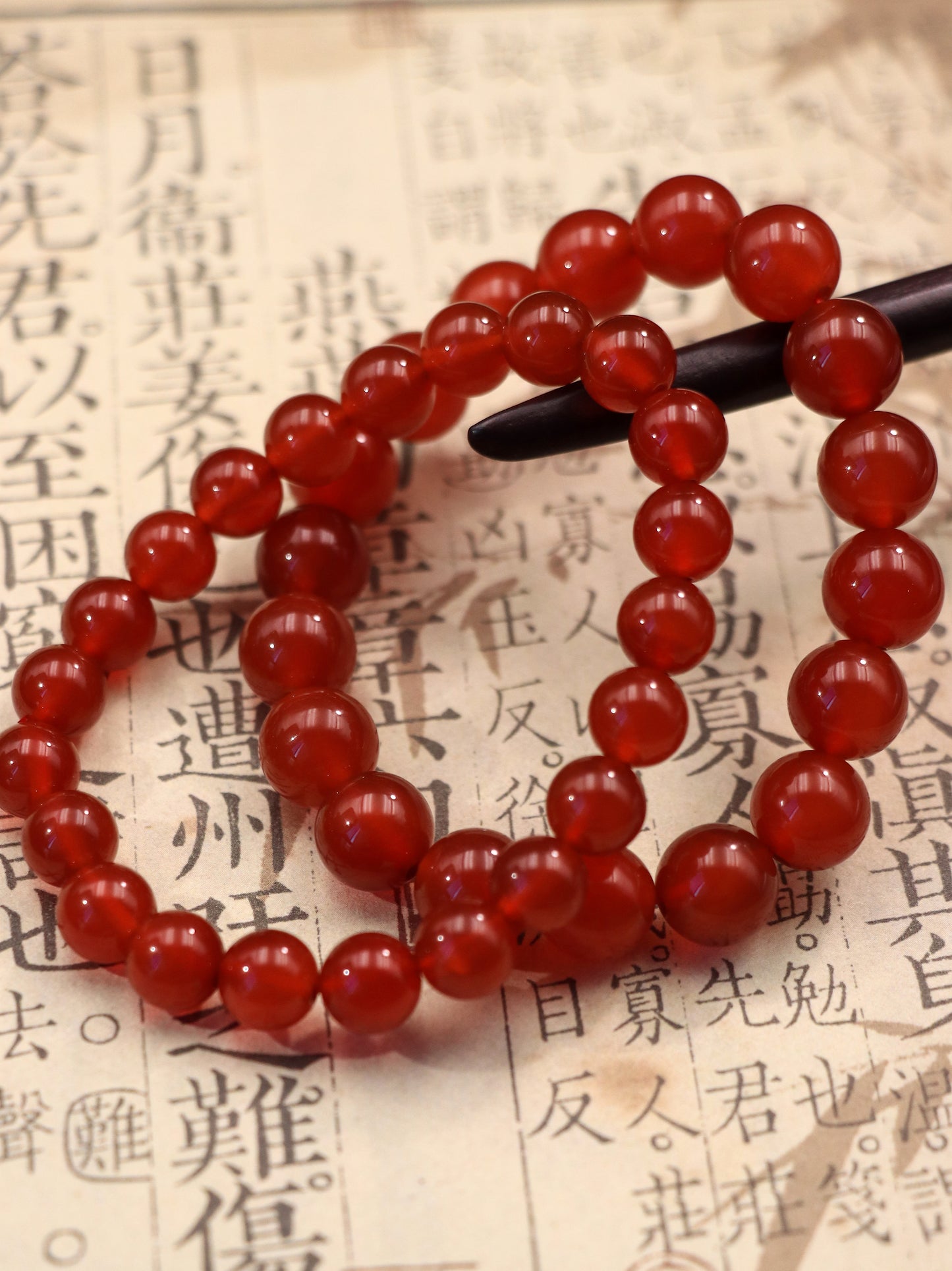 Natural Red Agate Energy Bracelet - Boost Confidence & Courage