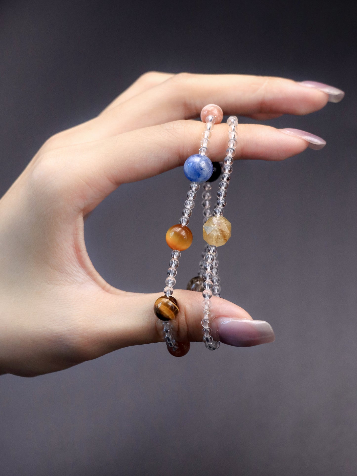 Mystic Multi-Stone Wrap Bracelet - Vibrations of Strength & Serenity