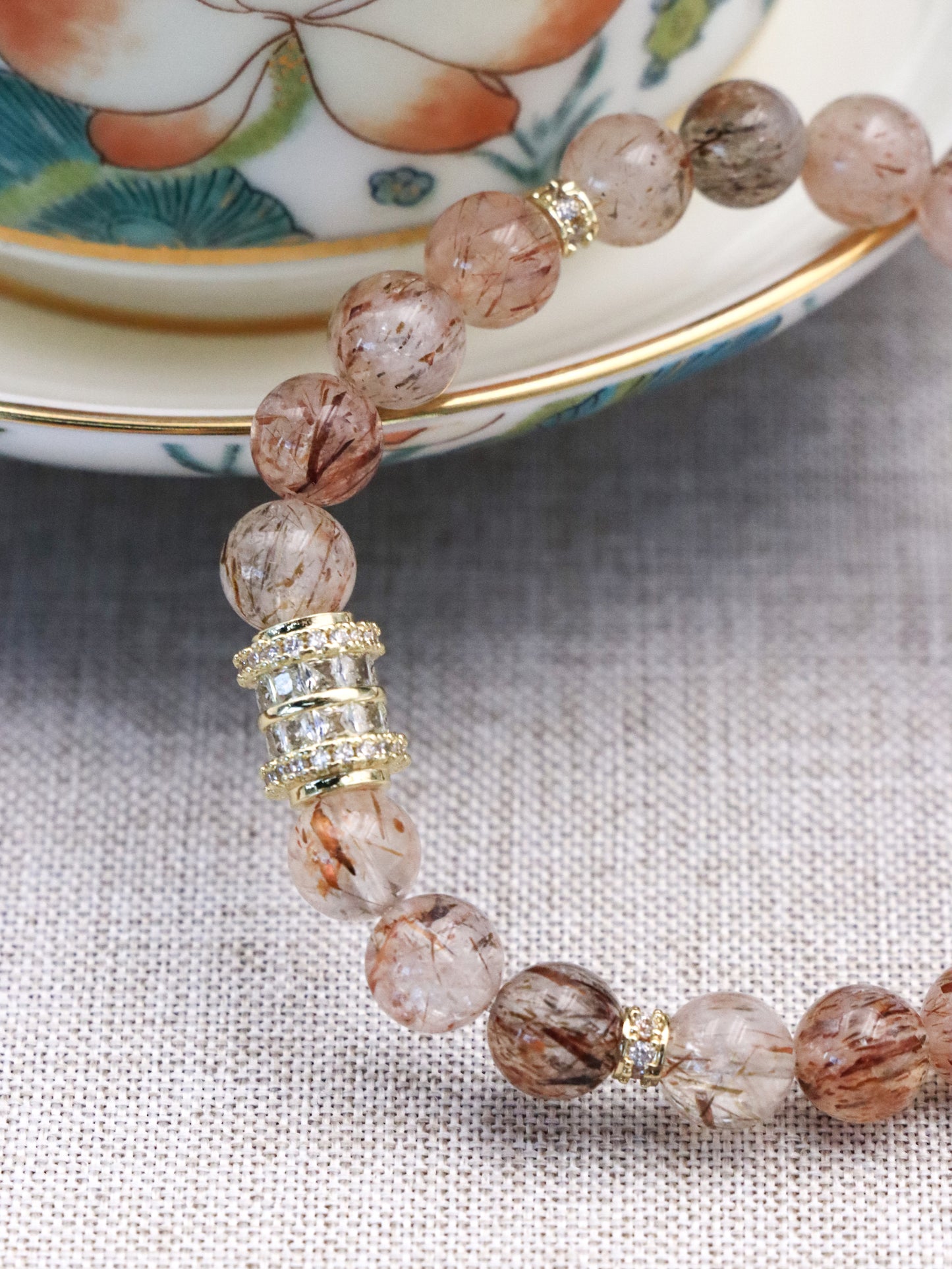 Natural Super Seven Crystal Bracelet – Boost Abundance & Intuition