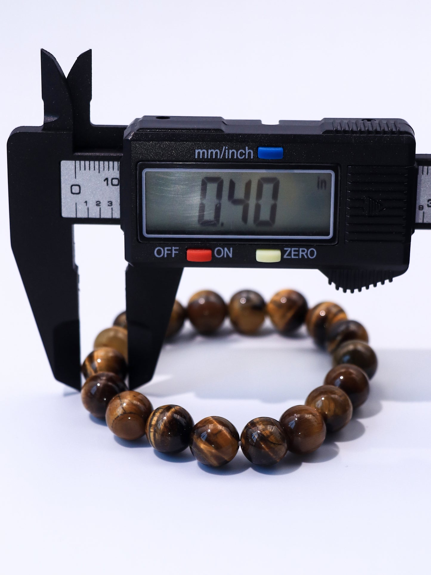 Natural Tiger Eye Stone Bracelet – Grounding & Courage Crystal Healing