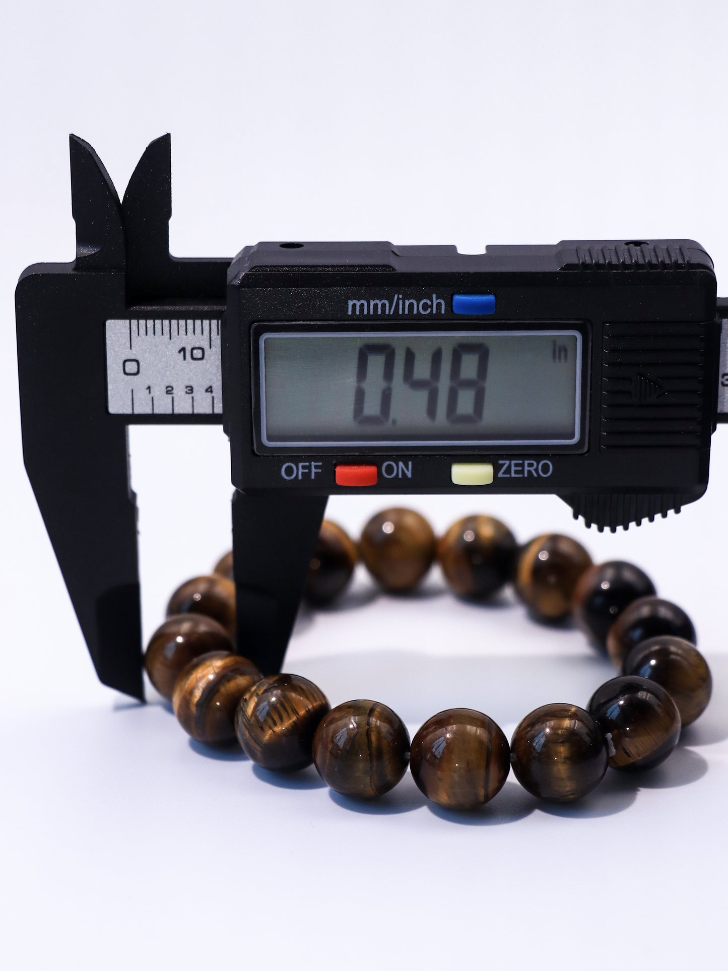 Natural Tiger Eye Stone Bracelet – Grounding & Courage Crystal Healing