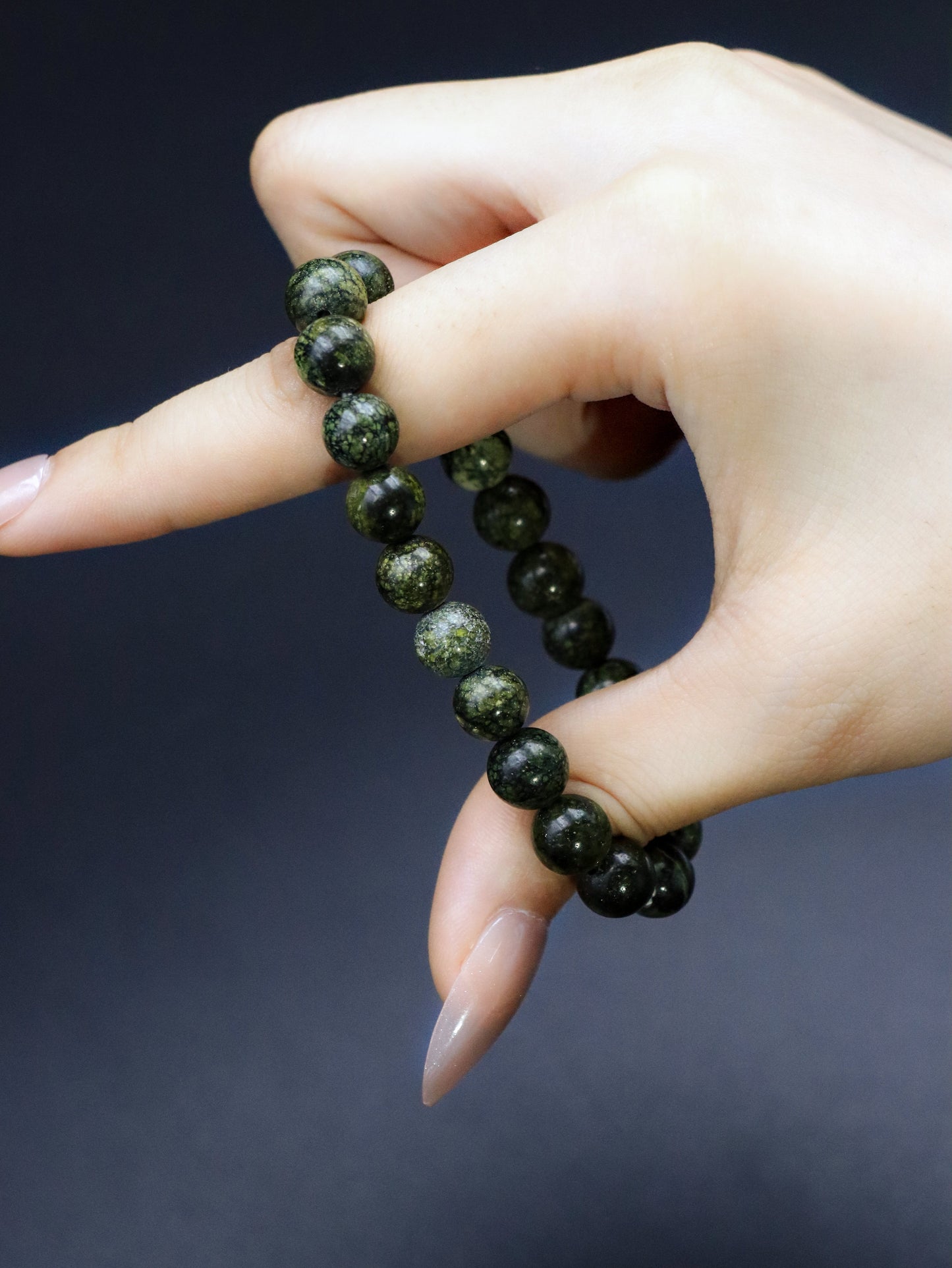 Serpentine Jade Bracelet – Natural Healing for Mind & Body Balance XUANSHU