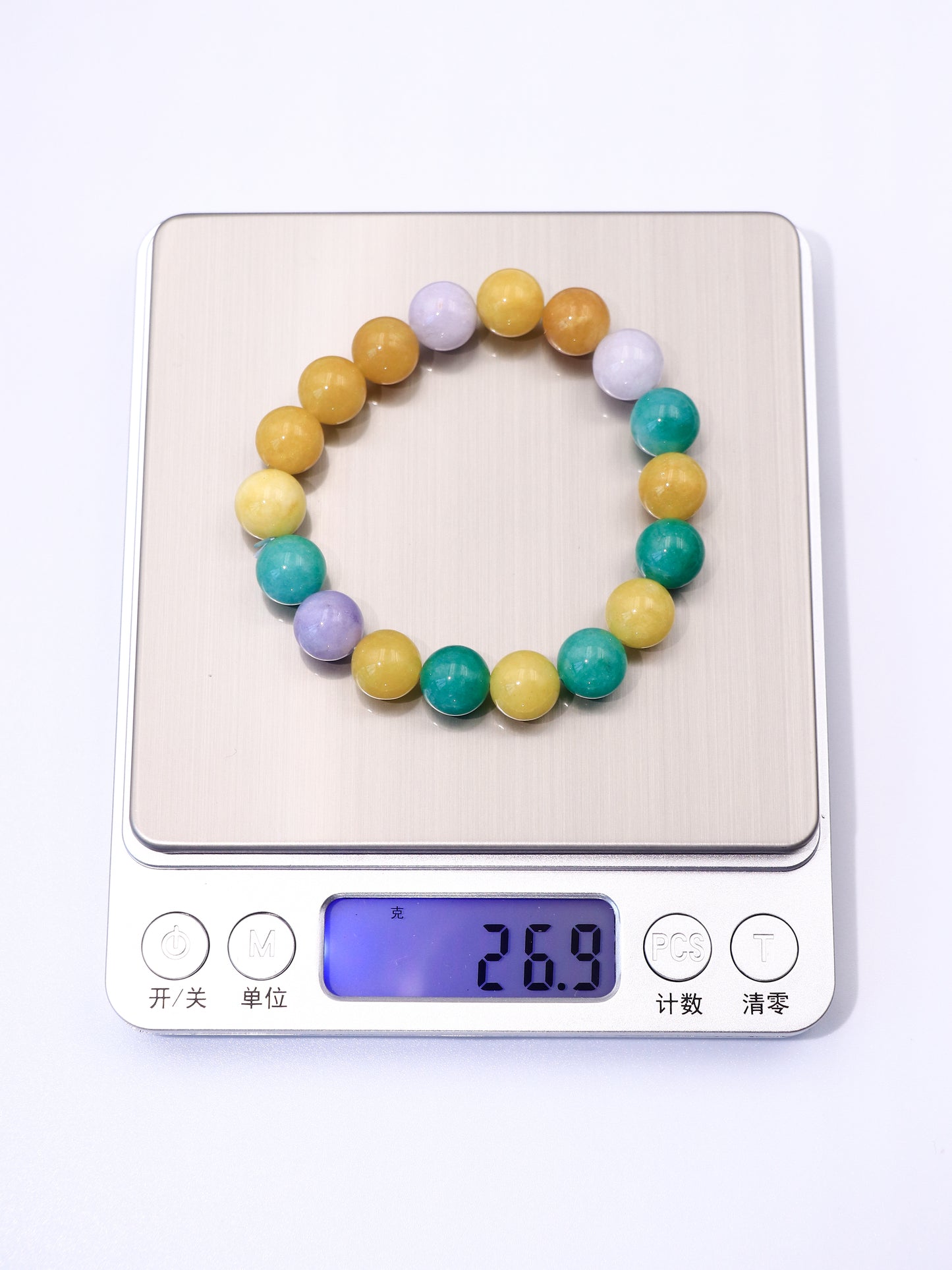 Tri-Color Talisman Bracelet - Beauty Meets Spiritual Power