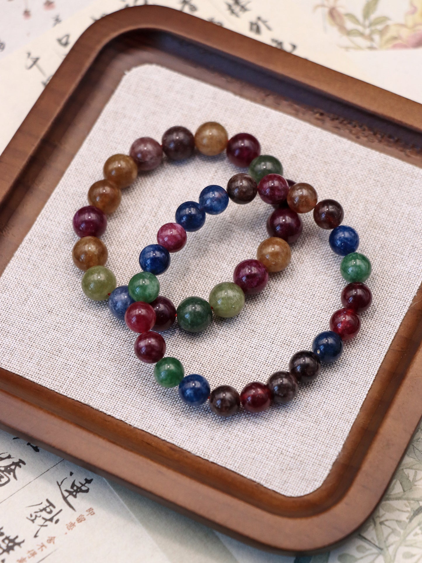 Pure Natural Tourmaline Healing Bracelet – Boost Confidence and Relieve Stress XUANSHU