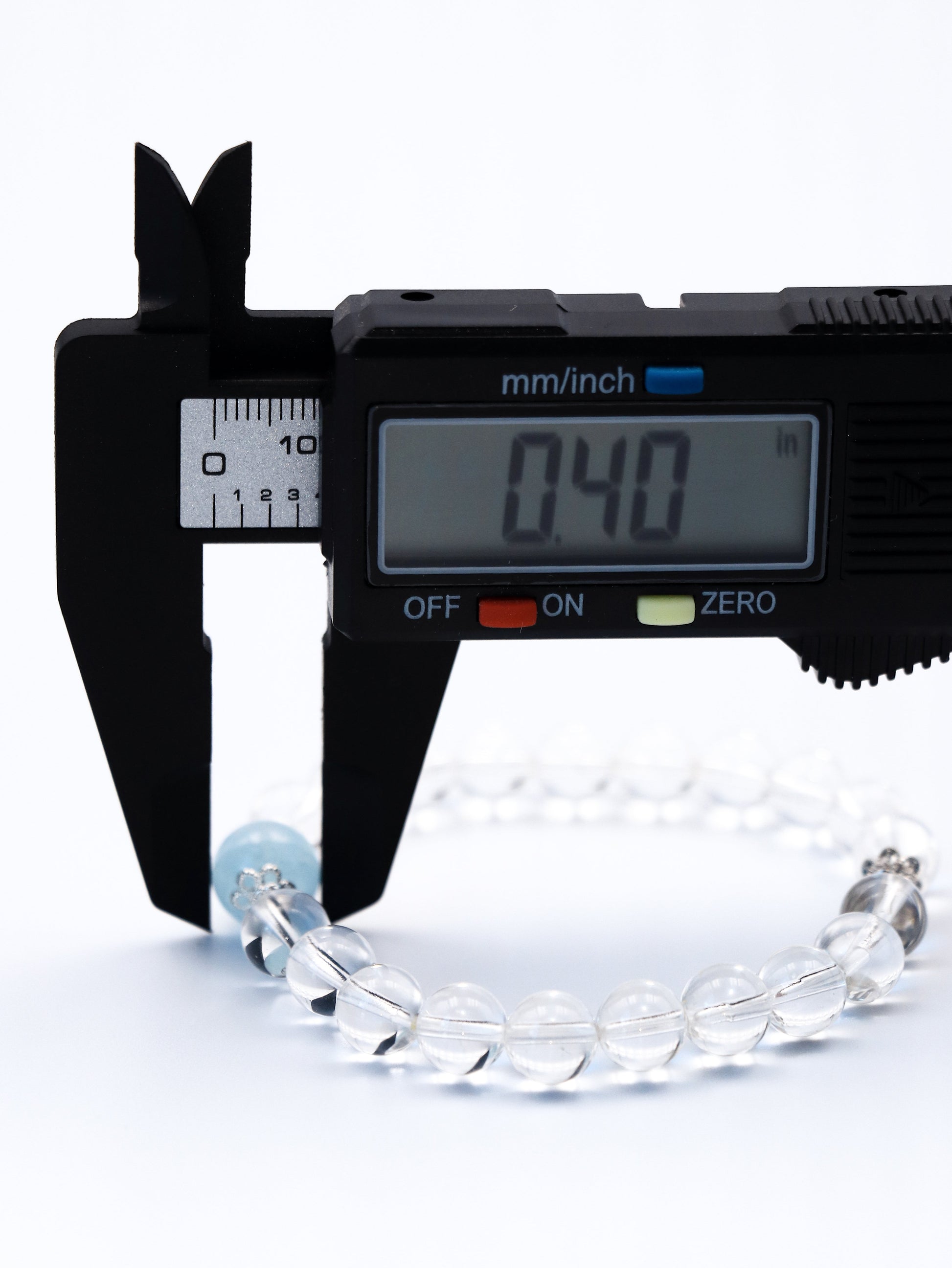 Taoist Five Elements Bracelet – Clear Quartz (Metal) & Aquamarine (Water) XUANSHU