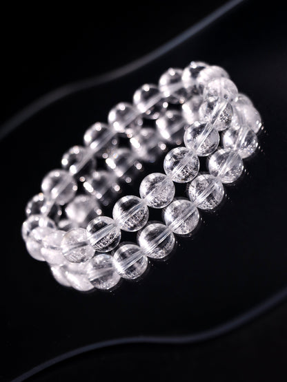 Natural Clear Quartz Bracelet – Energy Cleanser & Amplifier XUANSHU