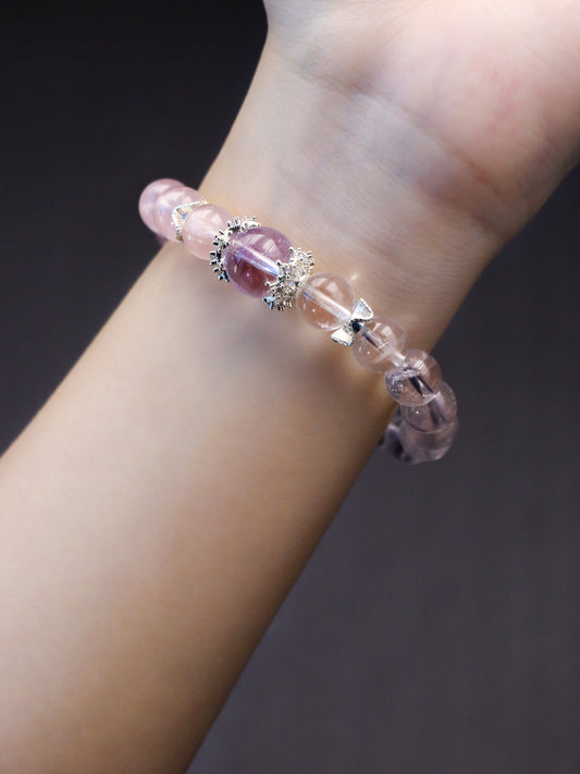 Natural Rose Quartz Bracelet – Heart Chakra Healing Choice