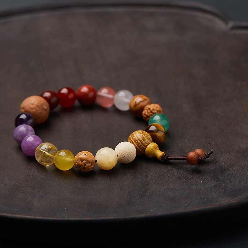 Eighteen Seeds Bracelet-Evil Dispelling Amulet
