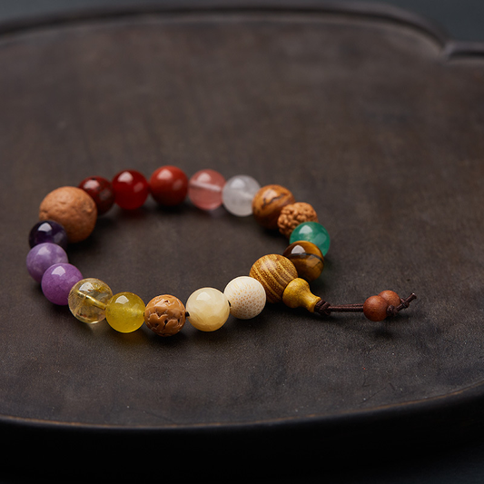 Eighteen Seeds Bracelet-Evil Dispelling Amulet