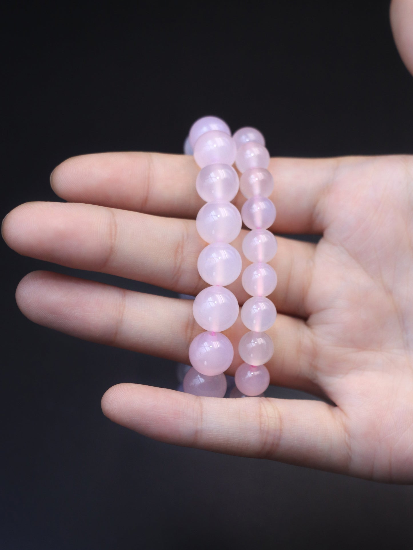 Pink Agate Healing Bracelet – Emotional Balance & Gentle Energy XUANSHU