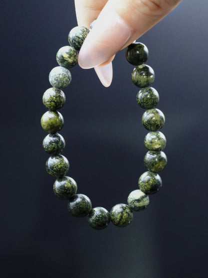 Serpentine Jade Bracelet – Natural Healing for Mind & Body Balance XUANSHU