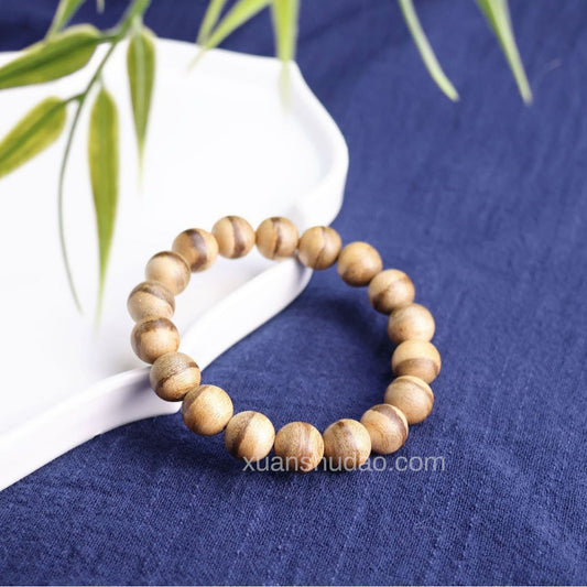 Manila Agarwood Flower Bead Bracelet – Evil Repelling, Fortune Boost & Energy Alignment