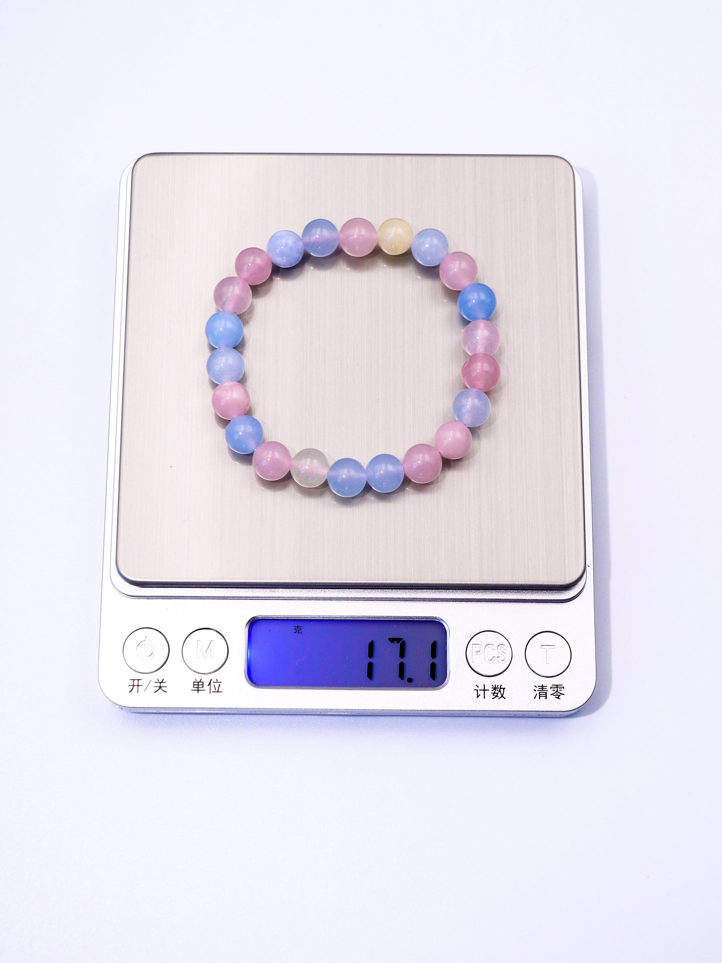 Natural Pastel Morganite Bracelet – A Symbol of Peace & Joy XUANSHU