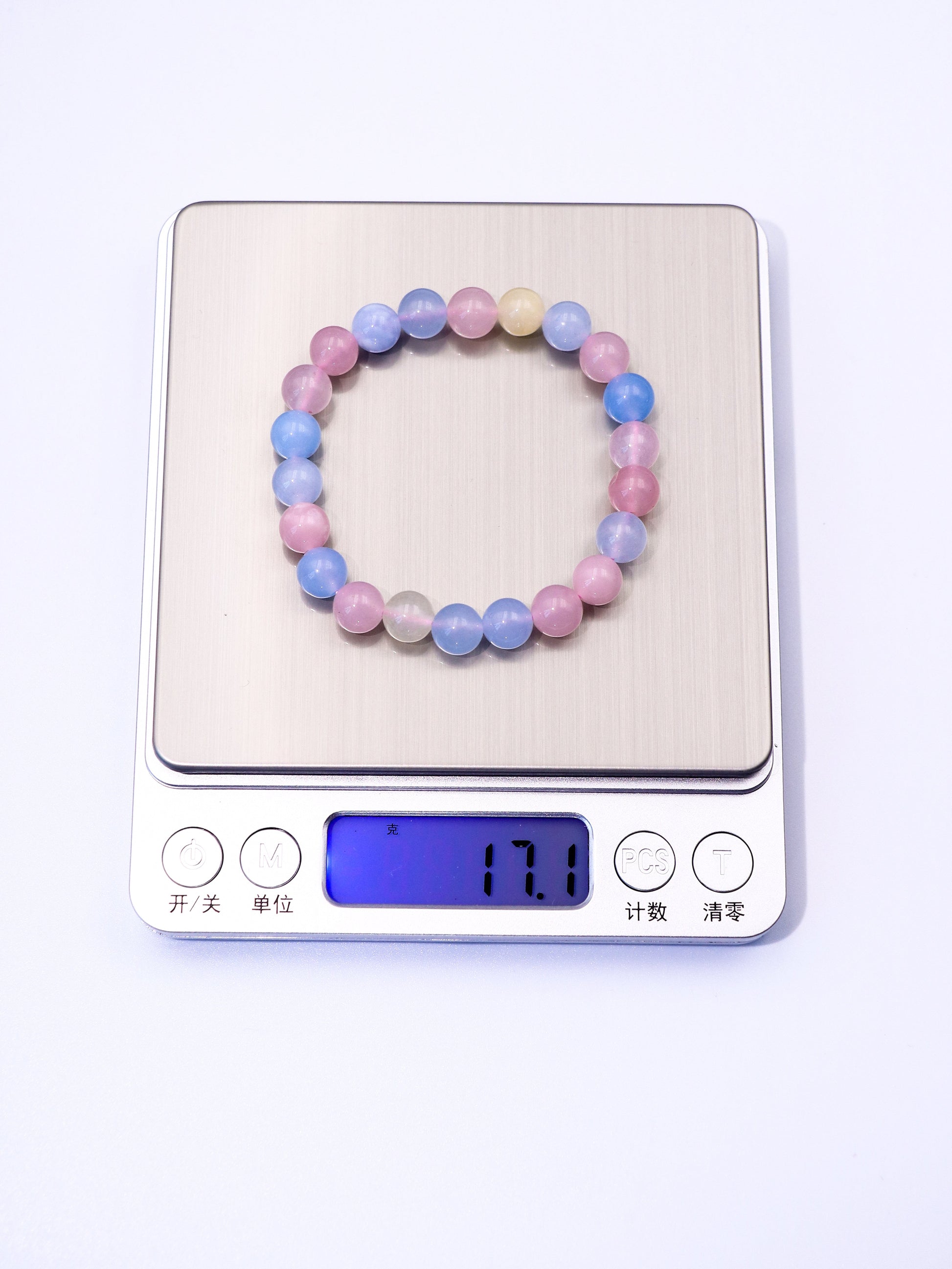 Natural Pastel Morganite Bracelet – A Symbol of Peace & Joy XUANSHU