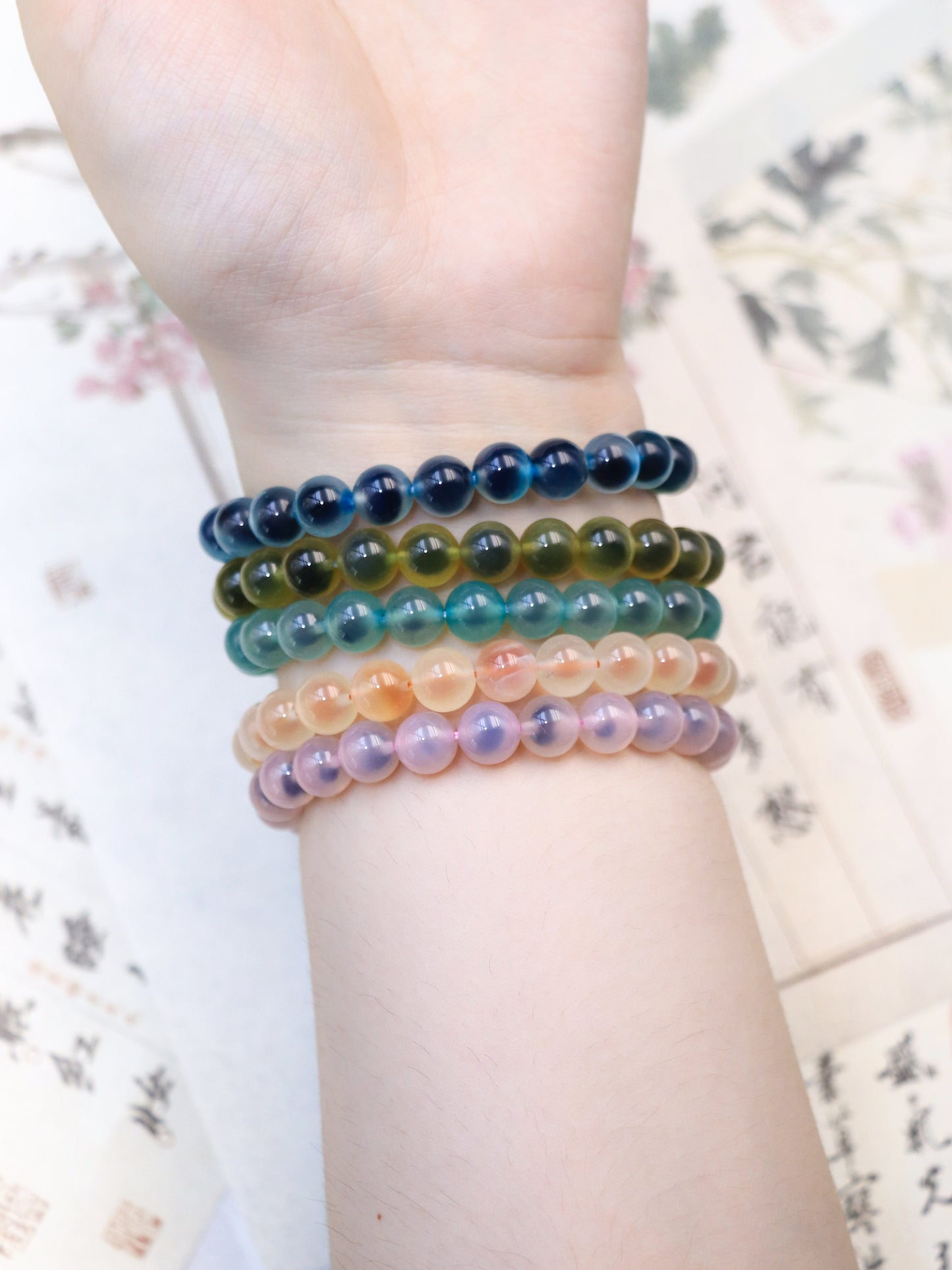Sugary Agate Energy Bracelet｜Attract Luck, Love & Harmony