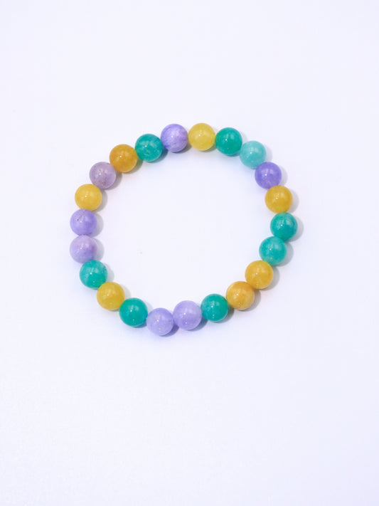 Tri-Color Talisman Bracelet - Beauty Meets Spiritual Power