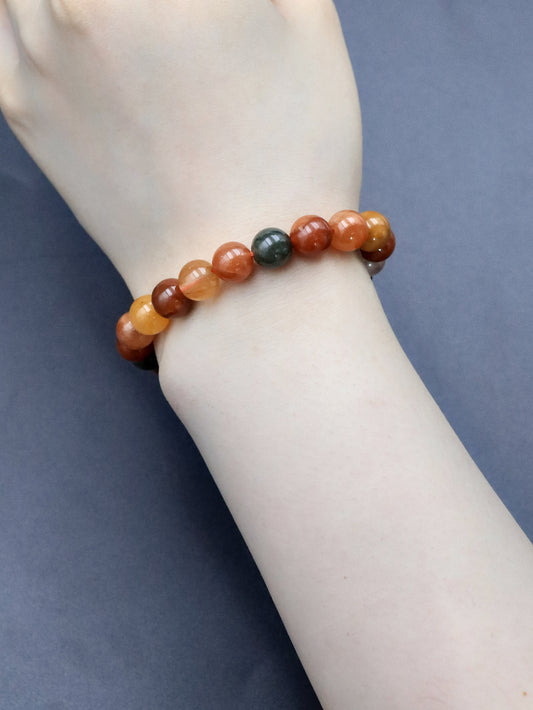 Multicolor Crystal Blessing Bracelet - Traditional Symbolism & Modern Energy Healing