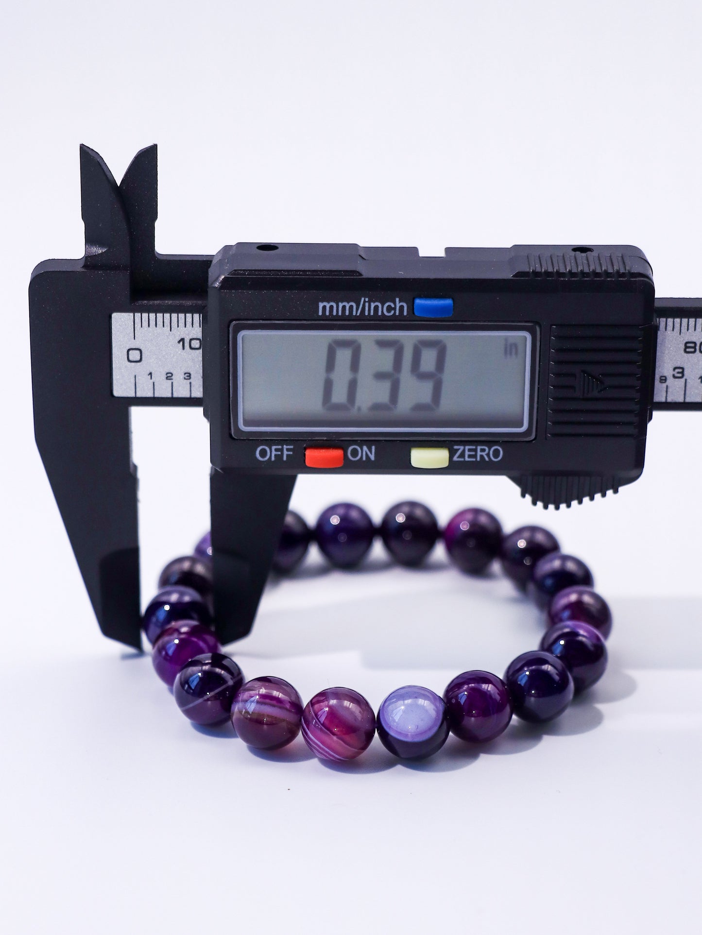 Purple Black Agate Crystal Bracelet – For Balance & Transformation XUANSHU