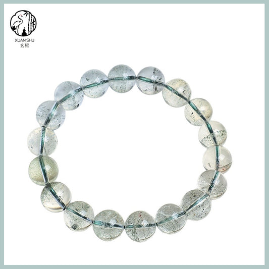 Natural Green Phantom Quartz Bracelet - Purify Negative Energy & Promote Health and Balance